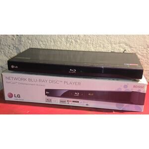 LG BD550 Network Blu-ray Disc Player 1080p HDMI – Tested Working – No Remote